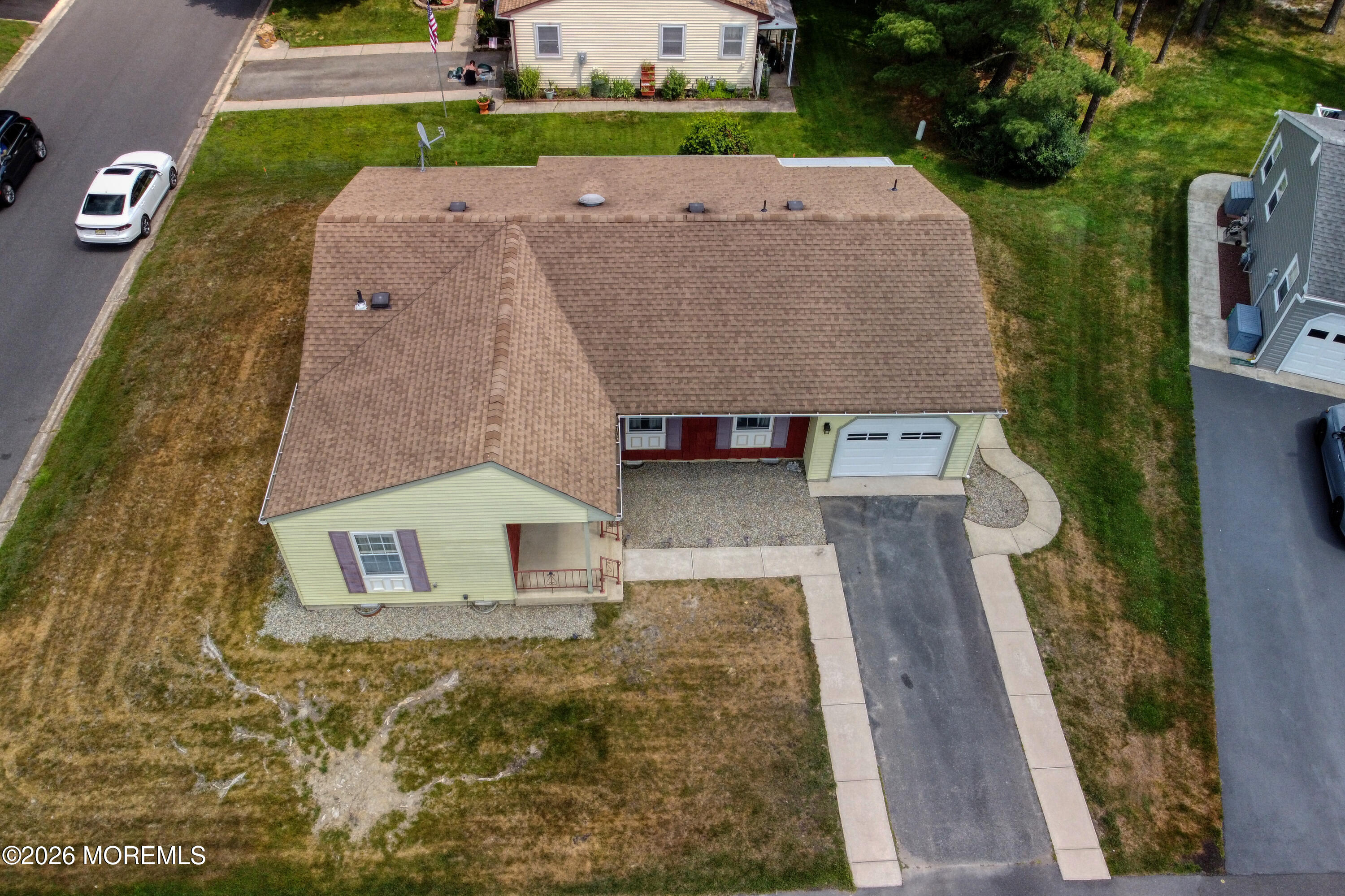 108 Sunset Road Whiting, NJ 08759 - Photo 24 of 27 Front Aerial View 108 Sunset Rd