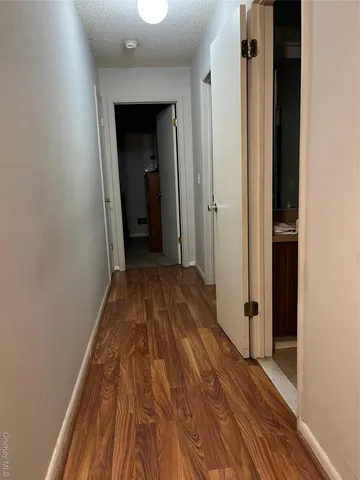 a view of snow on the side of road