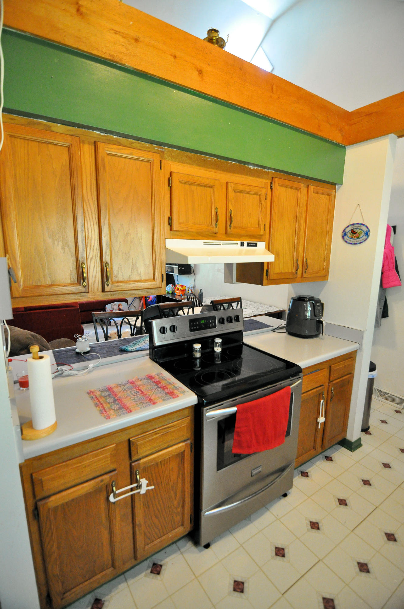 570 Zimmerman Road Blue Ridge, VA 24064 - Photo 17 of 24 a kitchen with stainless steel appliances sink cabinets and a table