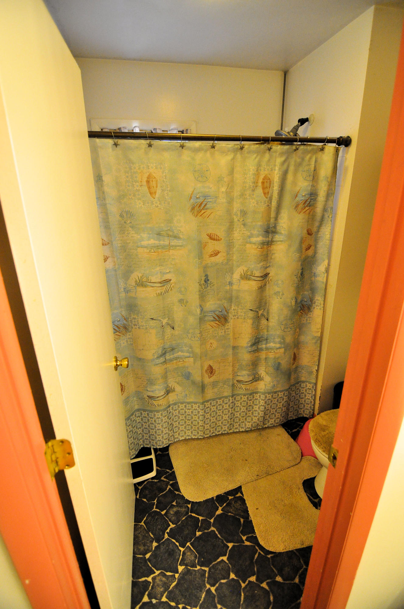 570 Zimmerman Road Blue Ridge, VA 24064 - Photo 19 of 24 a bathroom with a sink and a shower