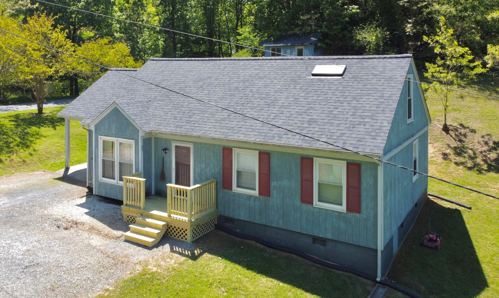 570 Zimmerman Road Blue Ridge, VA 24064 - Photo 5 of 24 front view of house with a yard