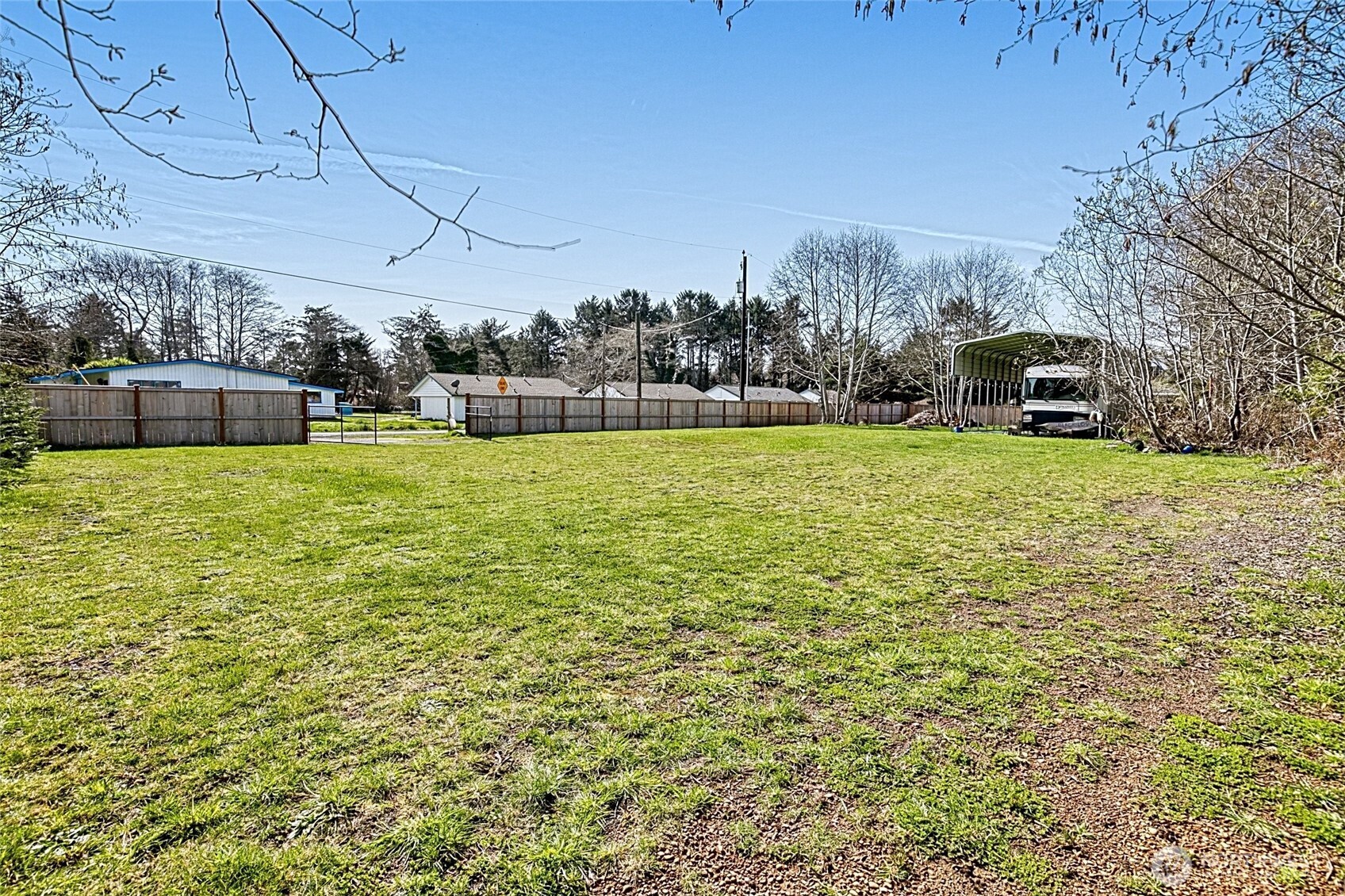 10 5th Avenue Copalis Beach, WA 98535 - Photo 8 of 13 a view of a patio with a yard