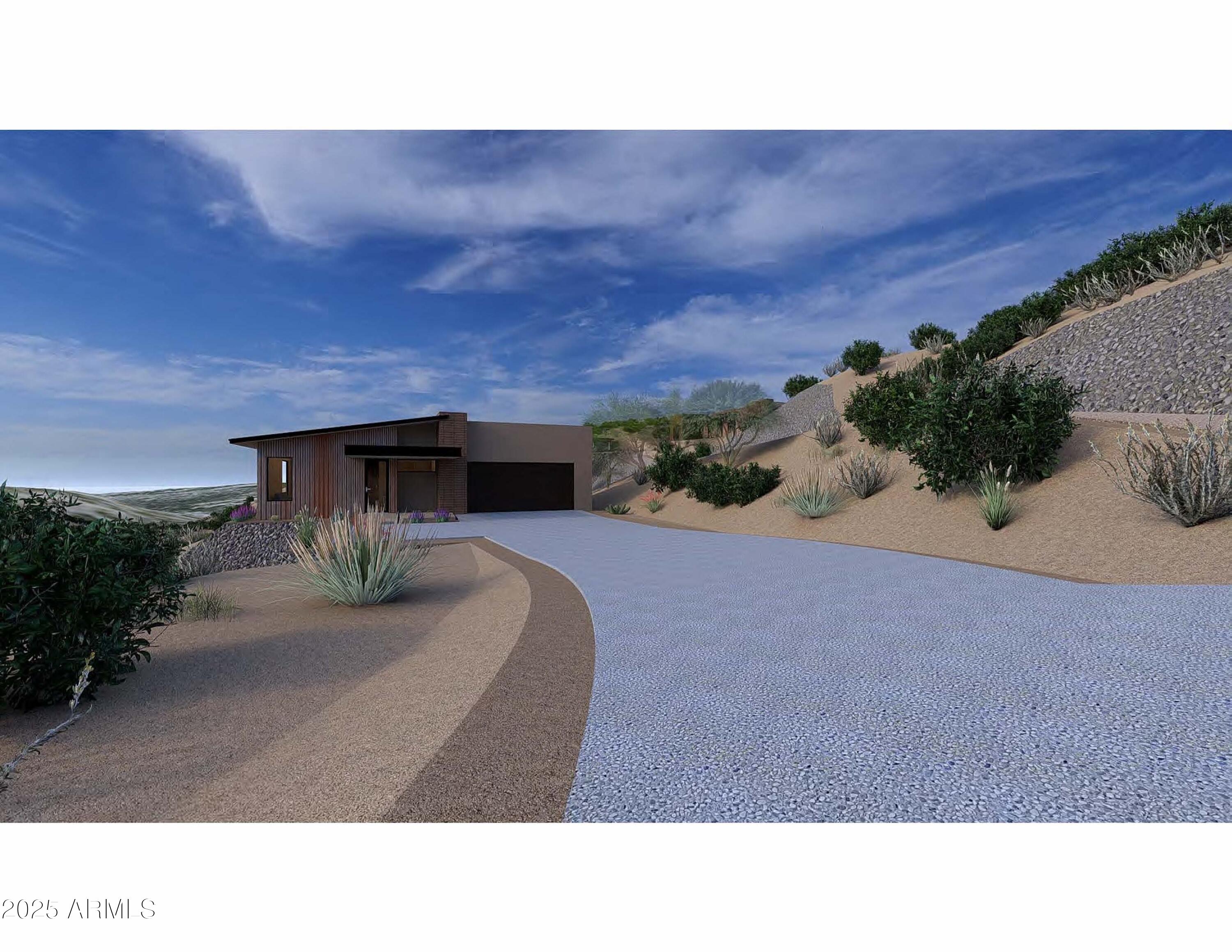 Tbd Adobe Canyon Road, Unit 6 Patagonia, AZ 85624 - Photo 7 of 13 a black and white photo of a house