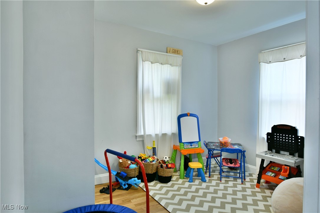 572 Howland Wilson Road Southeast Warren, OH 44484 - Photo 37 of 50 Playroom featuring light hardwood / wood-style floors