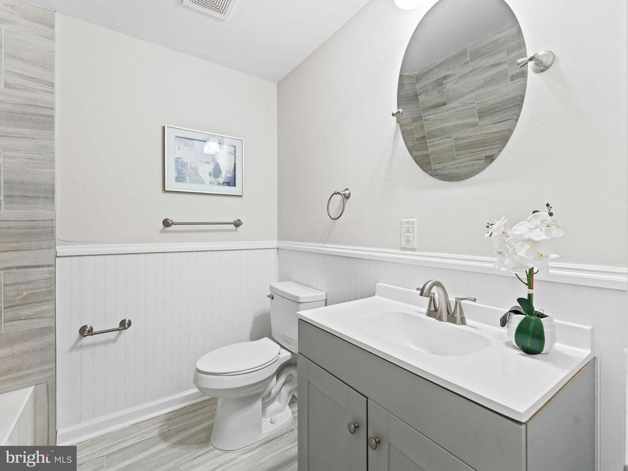 166 Pearl Croft Road Cherry Hill, NJ 08034 - Photo 16 of 34 Modern bathroom with elegant finishes.