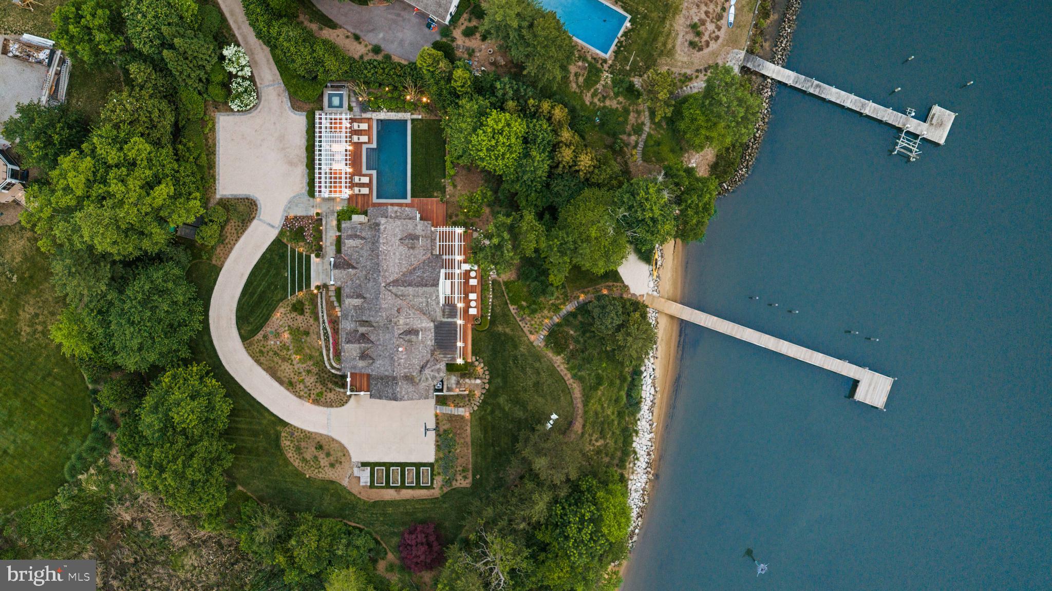 3344 Harness Creek Road Annapolis, MD 21403 - Photo 42 of 50 Aerial view of property