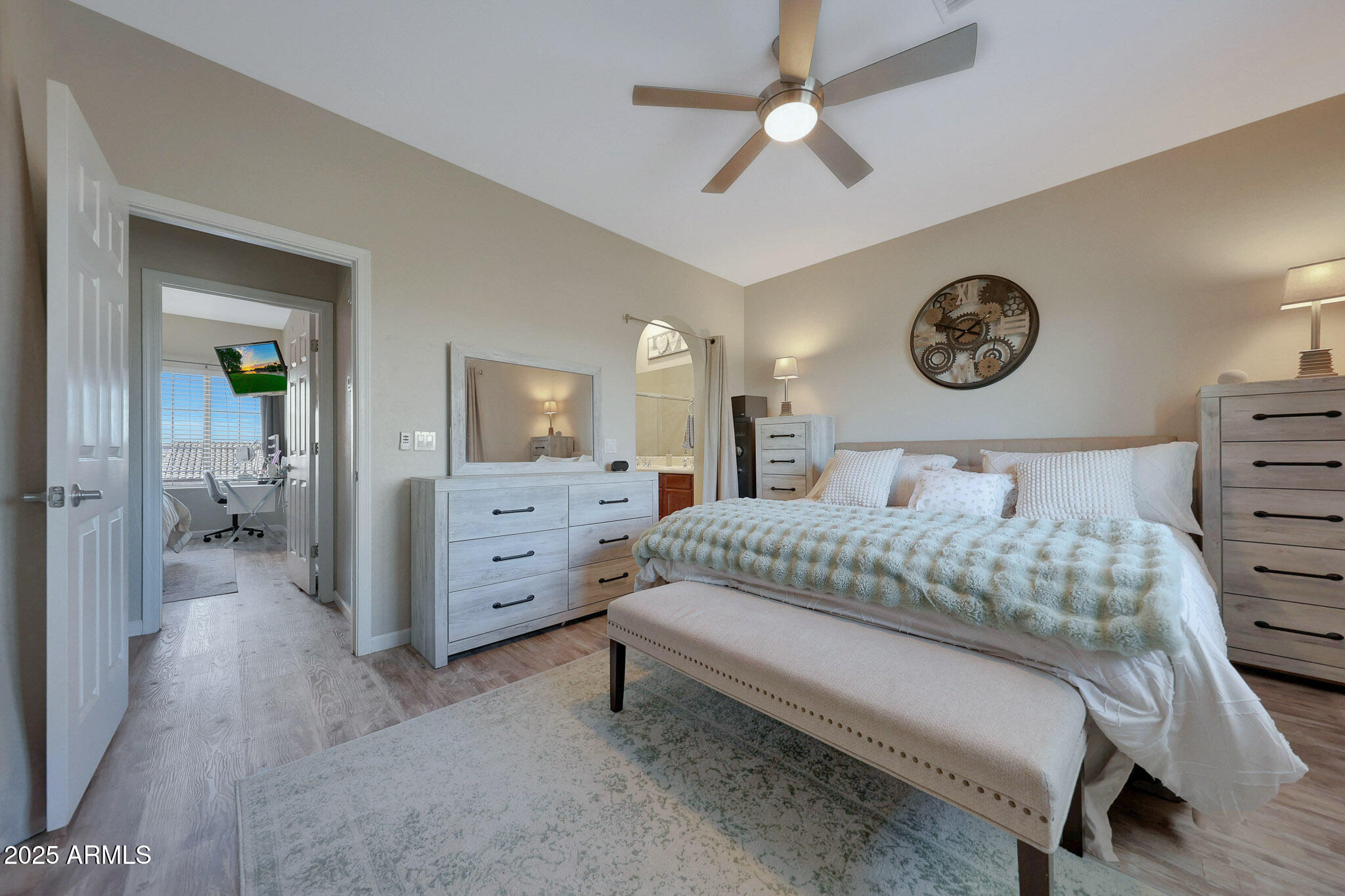 3935 East Rough Rider Road, Unit 1055 Phoenix, AZ 85050 - Photo 10 of 36 Primary Bedroom