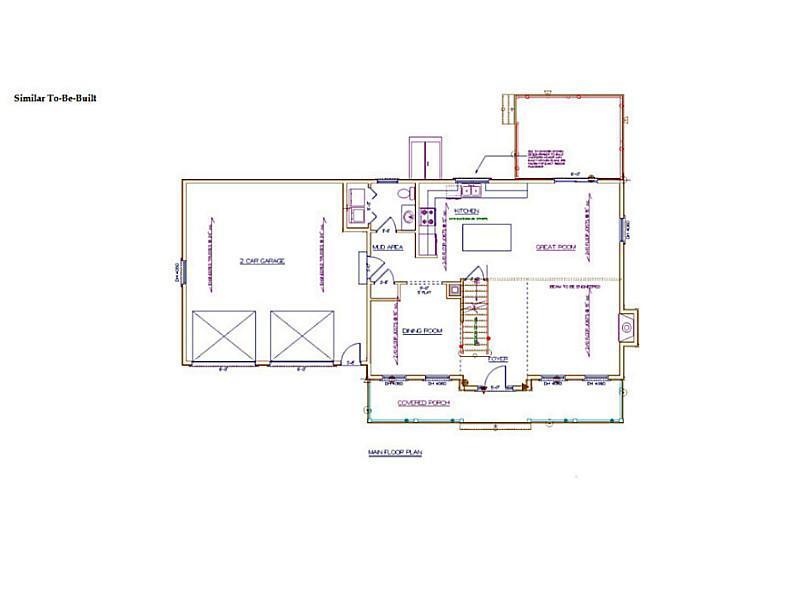 10 Davis Brook Road Casco, ME 04015 - Photo 34 of 35 1st Floor Plan.