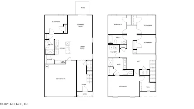 a picture of a floor plan
