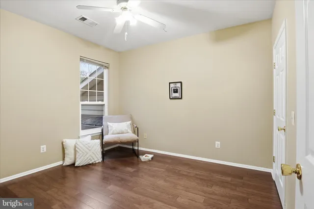 wooden floor in an empty room