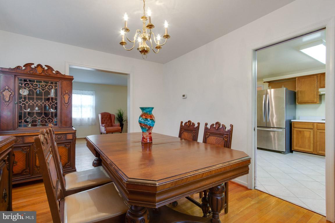 1923 Hull Road Vienna, VA 22182 - Photo 13 of 31 Dining Room off Living Room and Kitchen