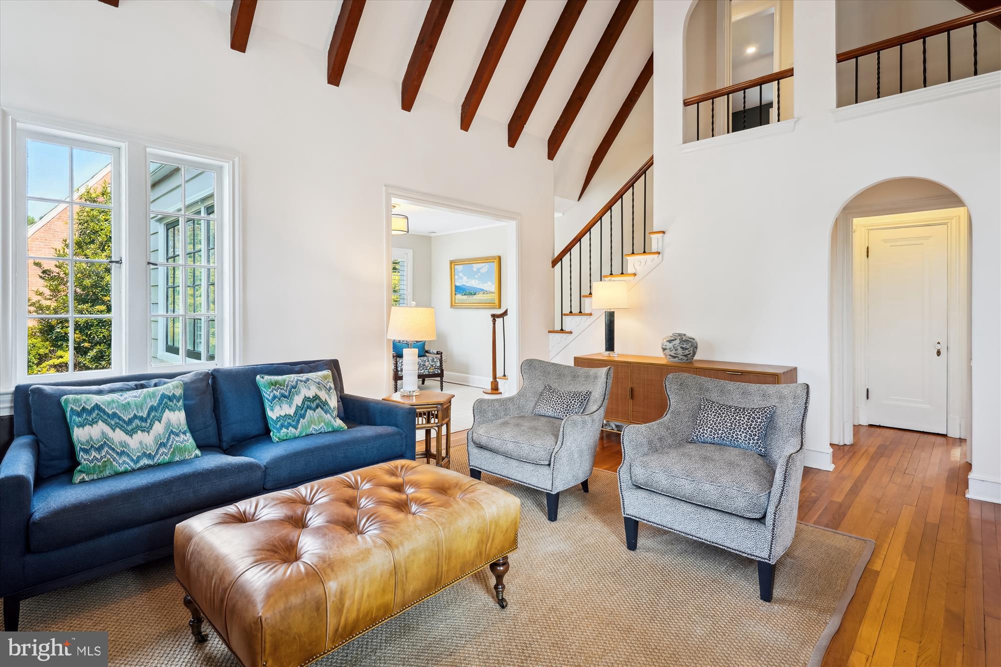 4317 Saul Road Kensington, MD 20895 - Photo 7 of 33 a living room with furniture and a couch