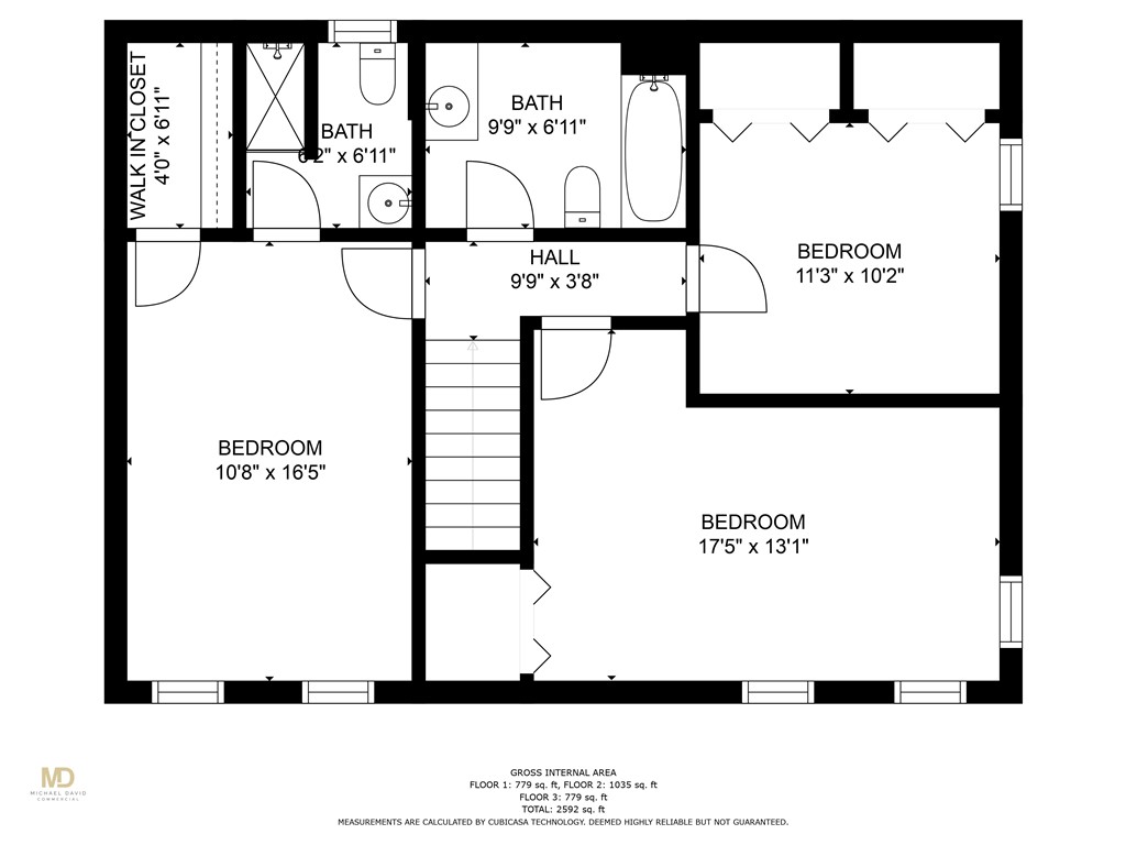364 Bungy Road Scituate, RI 02857 - Photo 40 of 42 2nd Level Floor Plan