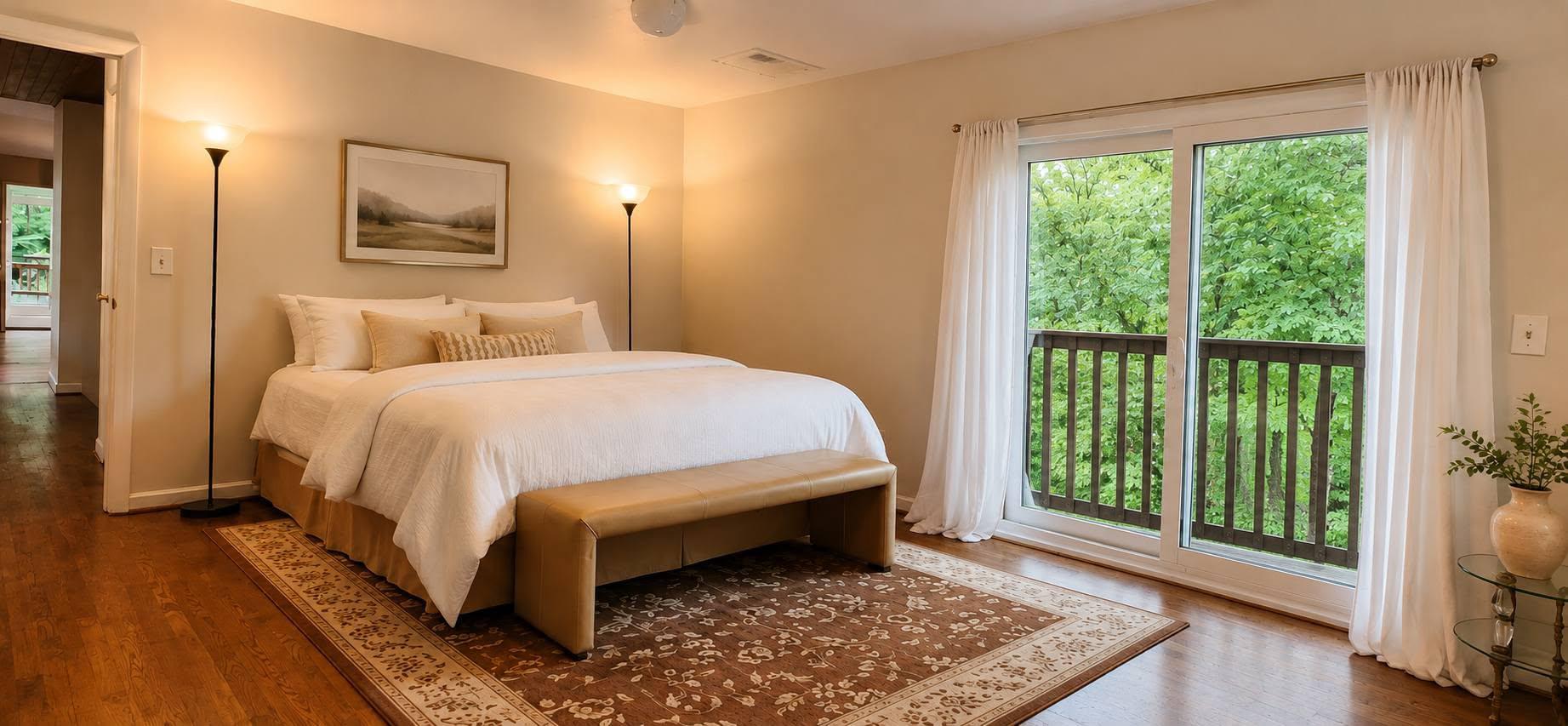 16325 Hampton Road Hamilton, VA 20158 - Photo 8 of 42 Serene view from the primary bedroom