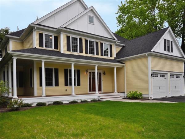 46 Whiting Way Needham, MA 02492 - Photo 3 of 24 front view of a house with a yard