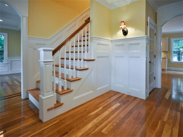 46 Whiting Way Needham, MA 02492 - Photo 6 of 24 a view of entryway and hall with wooden floor