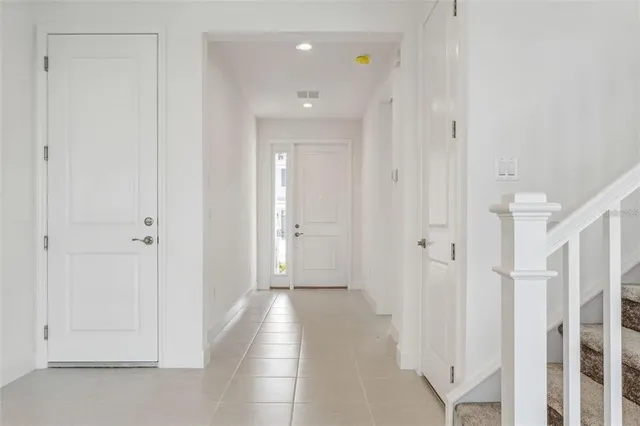 a view of a lake with a mountain in the background