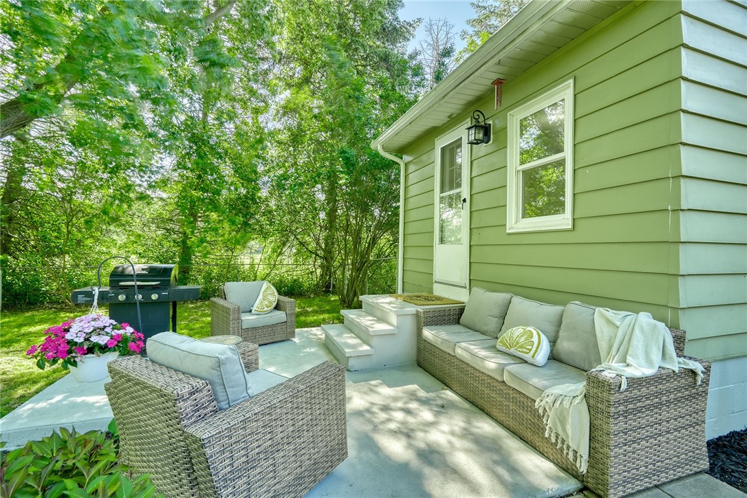 1038 Whalen Road Penfield, NY 14526 - Photo 35 of 46 Patio off the back of the house