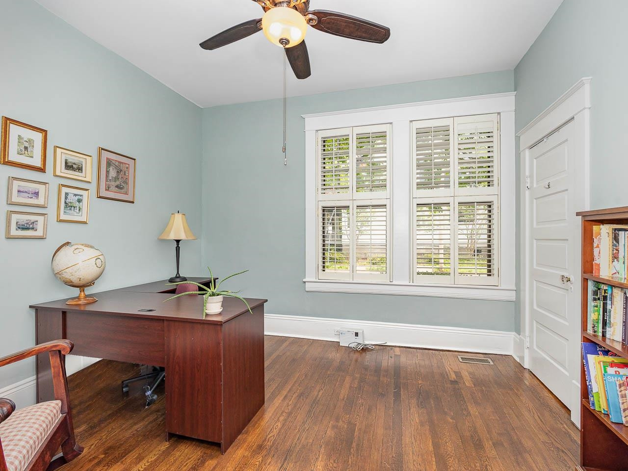 401 West Whitaker Mill Road Raleigh, NC 27608 - Photo 12 of 30 a view of a workspace with furniture and a window