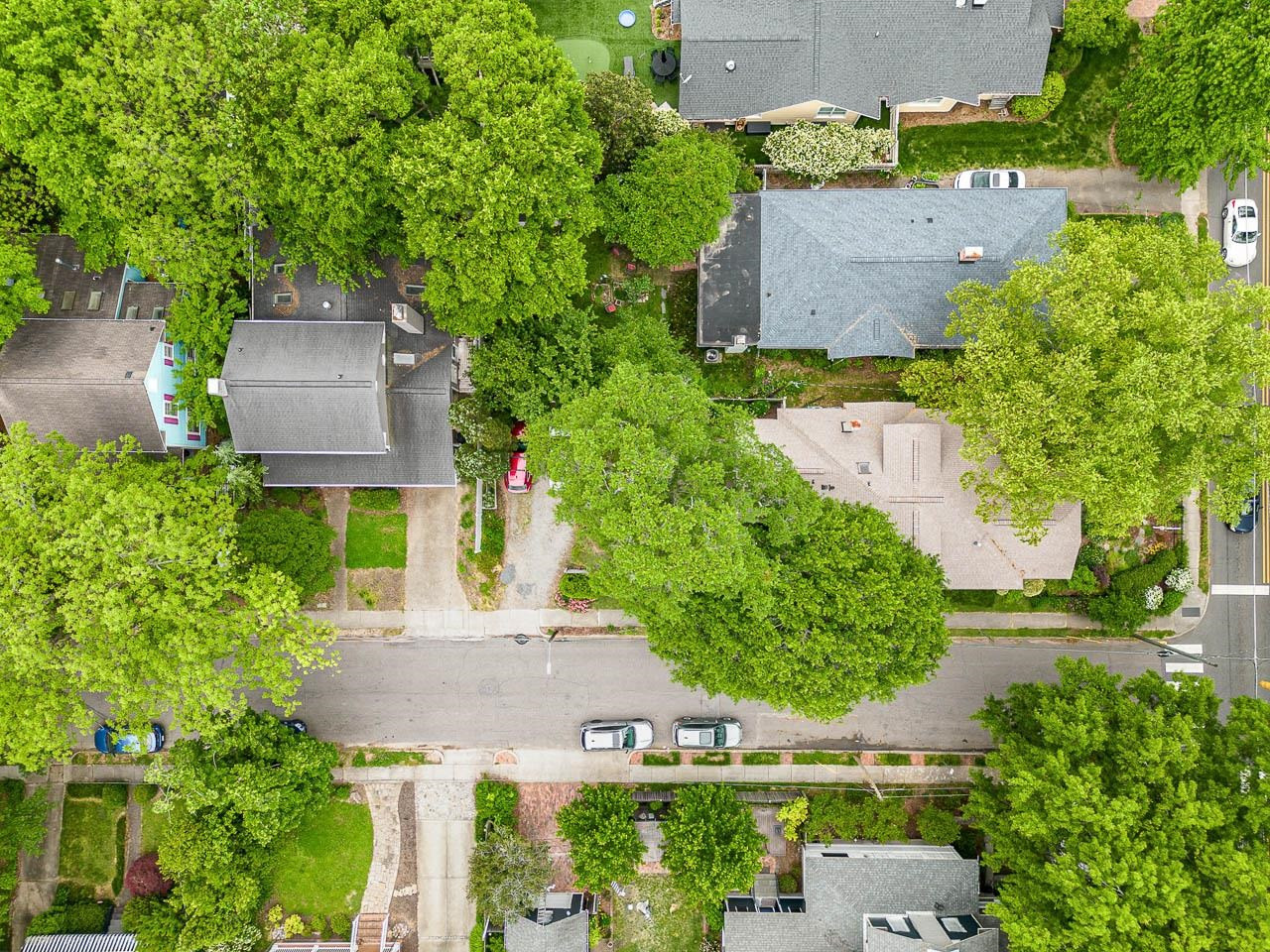 401 West Whitaker Mill Road Raleigh, NC 27608 - Photo 28 of 30 an aerial view of a house