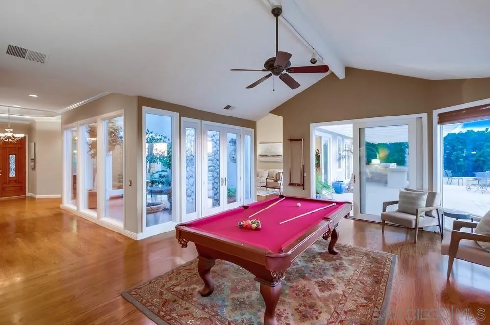 16157 Country Day Road Poway, CA 92064 - Photo 31 of 70 a room with pool table and windows