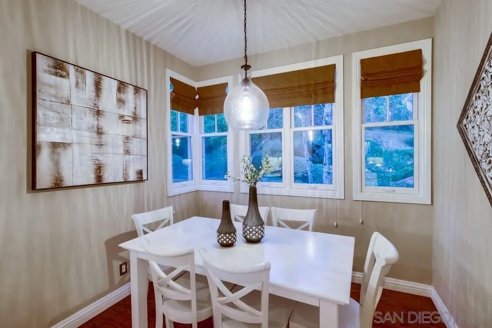 16157 Country Day Road Poway, CA 92064 - Photo 40 of 70 a dining room with furniture and window