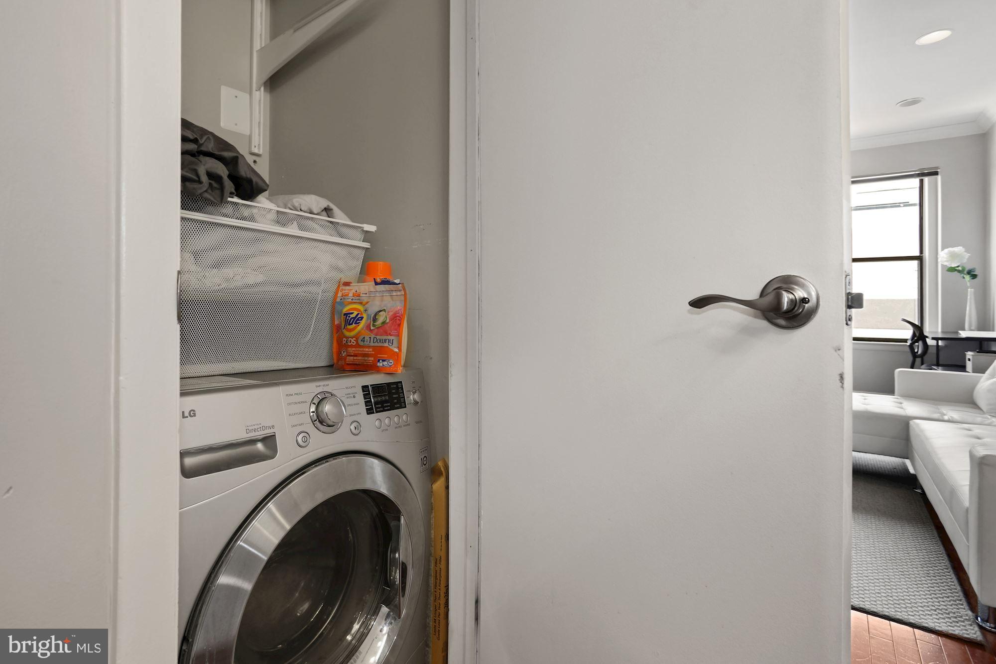 1763 Columbia Road Northwest, Unit 509 Washington, DC 20009 - Photo 31 of 39 Enjoy this all-in-one washer/dryer