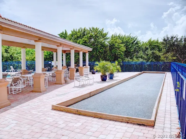 a view of outdoor space yard deck patio and swimming pool