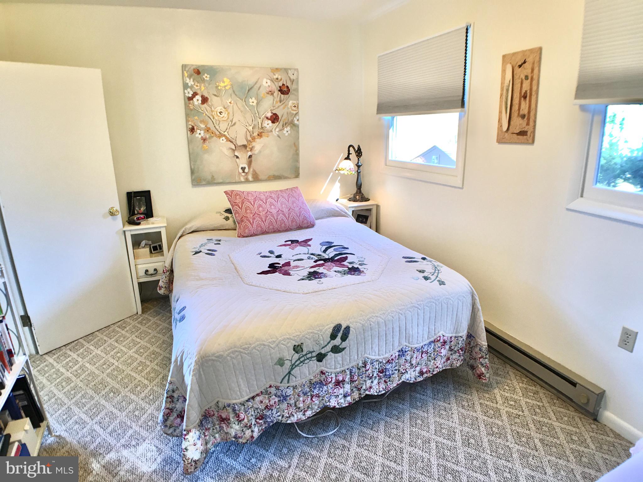 541 River Road Rileyville, VA 22650 - Photo 78 of 108 a bedroom with a bed and a wall painting