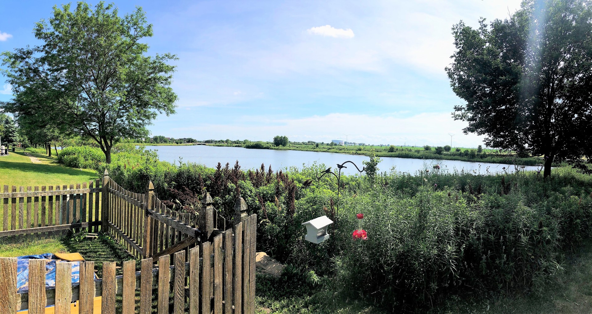 1637 Trails End Lane Bolingbrook, IL 60490 - Photo 26 of 40 a view of a lake from a balcony