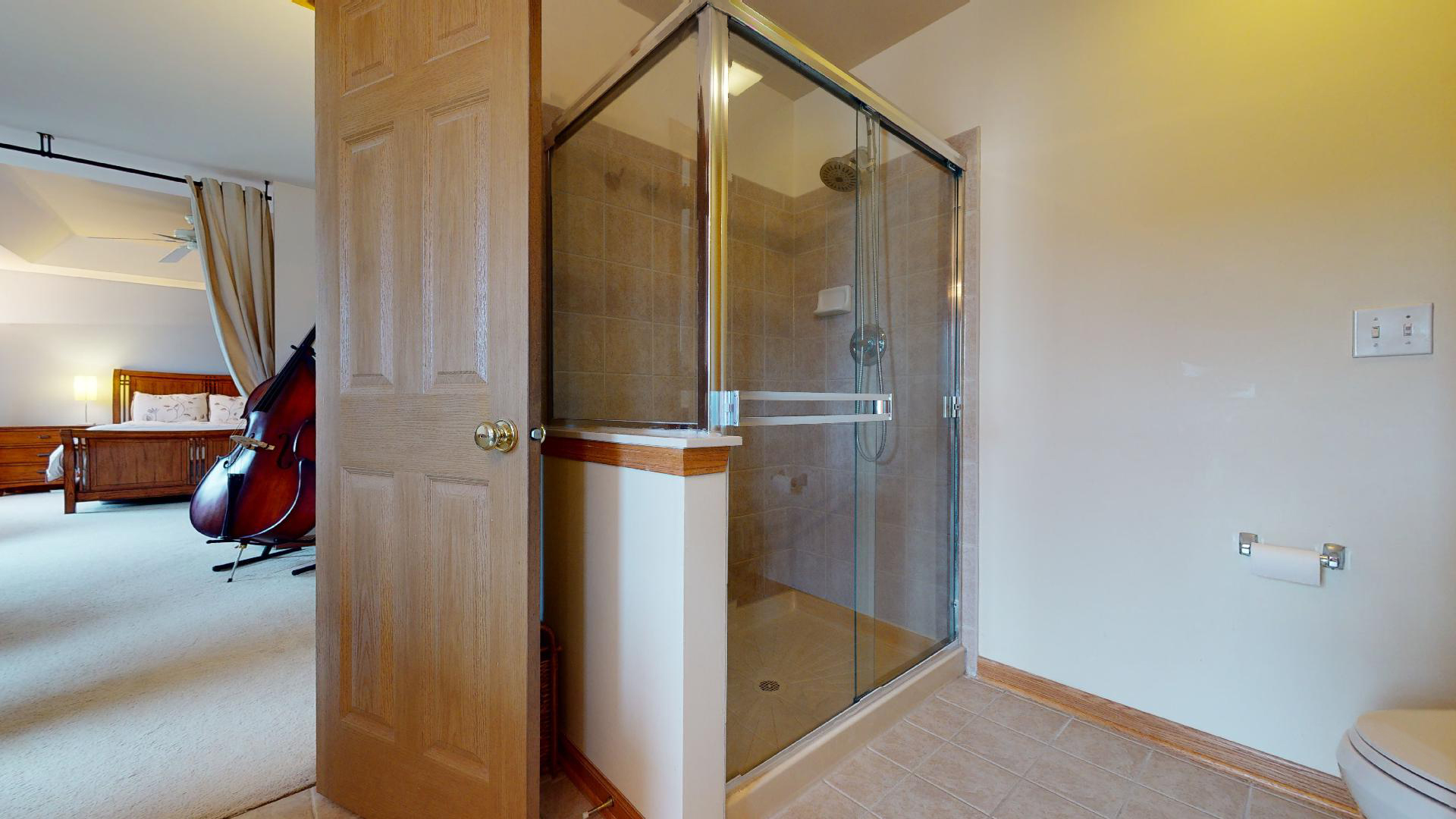 1637 Trails End Lane Bolingbrook, IL 60490 - Photo 27 of 40 a bathroom with a tub and a shower