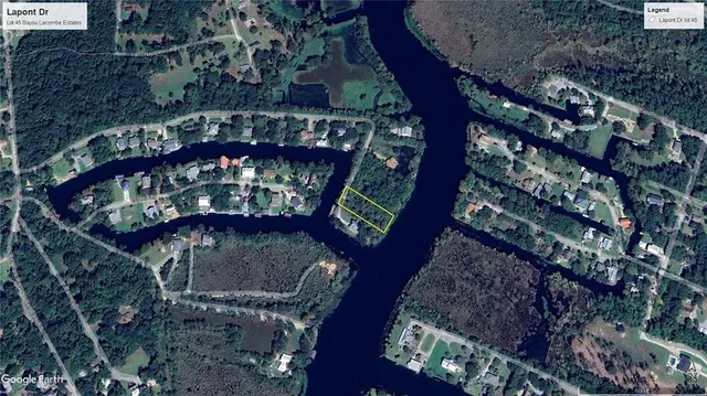 $67,500 | 0 Lapont Road, Lacombe, LA 70445