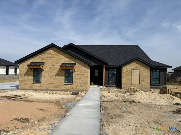 a house with a outdoor space