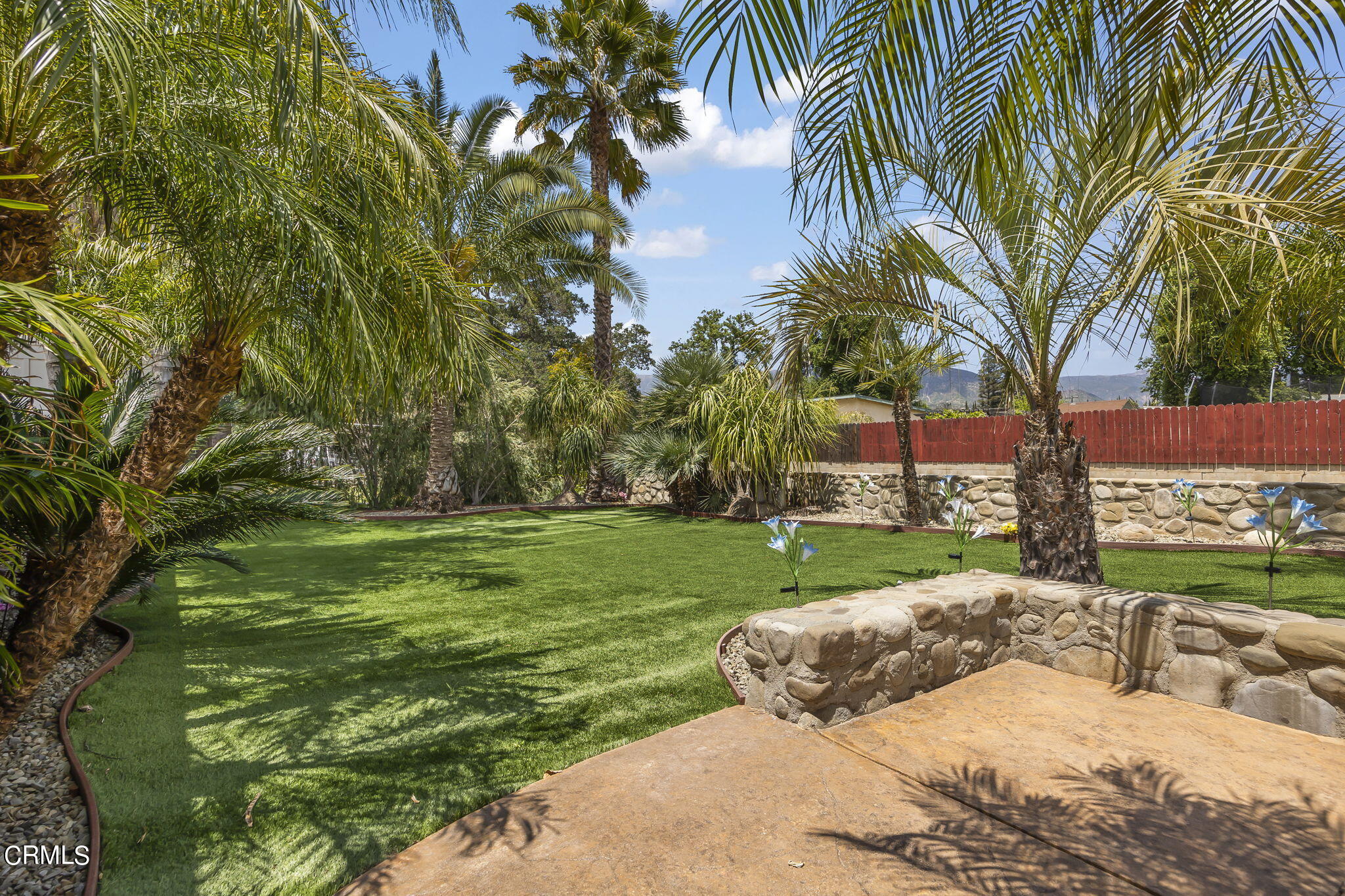 1162 Tico Road Ojai, CA 93023 - Photo 41 of 53 a view of a backyard with a garden