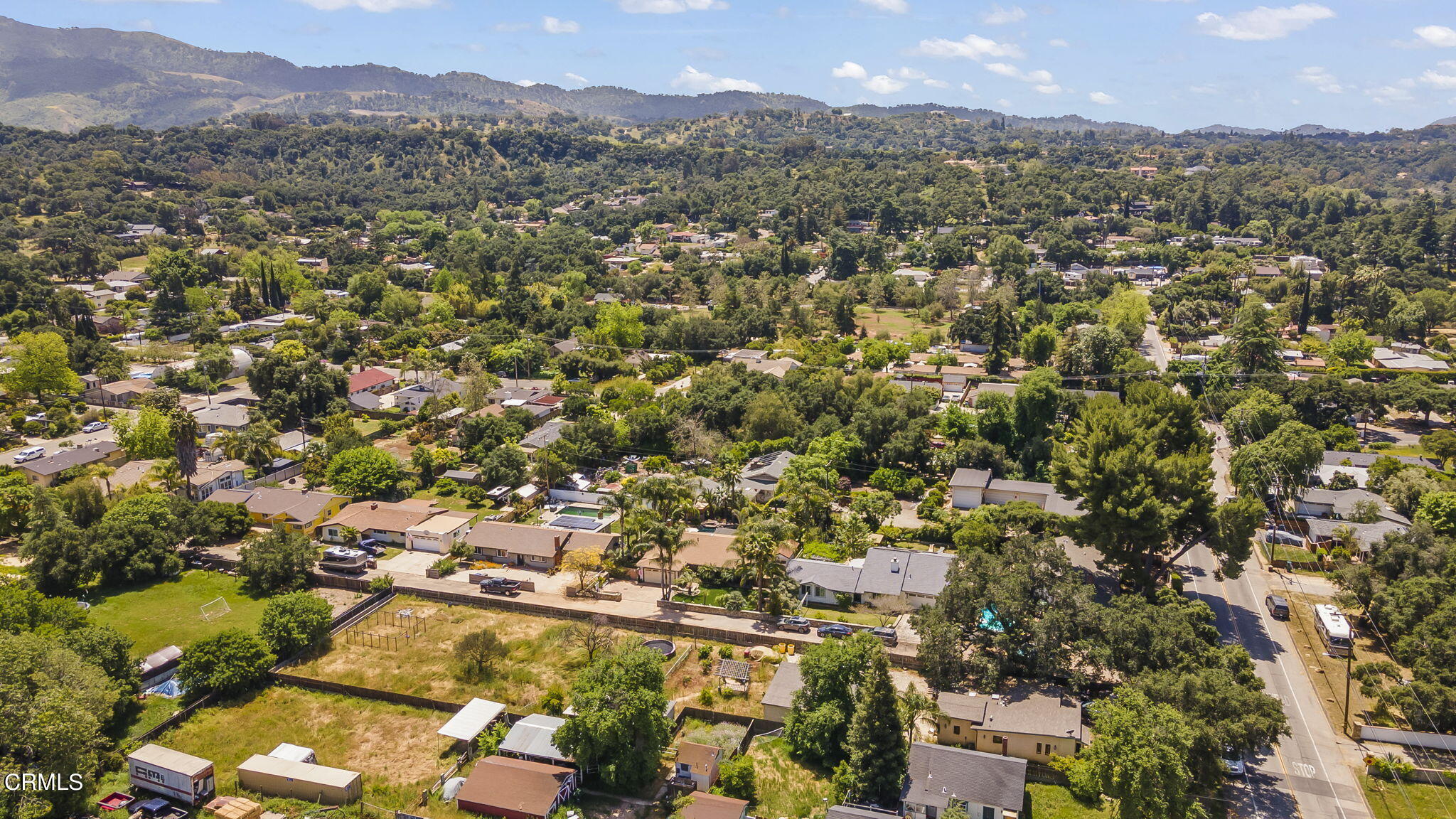 1162 Tico Road Ojai, CA 93023 - Photo 50 of 53 a view of a city with mountain