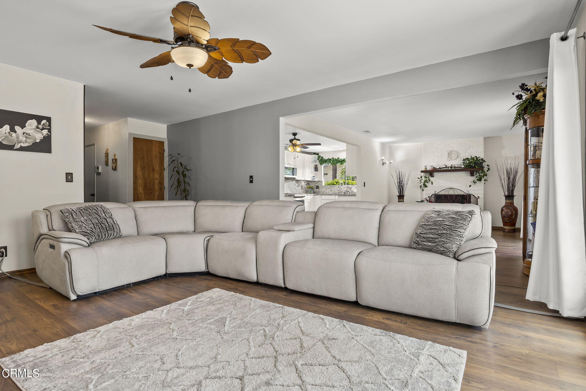 1162 Tico Road Ojai, CA 93023 - Photo 5 of 53 a living room with furniture and a chandelier