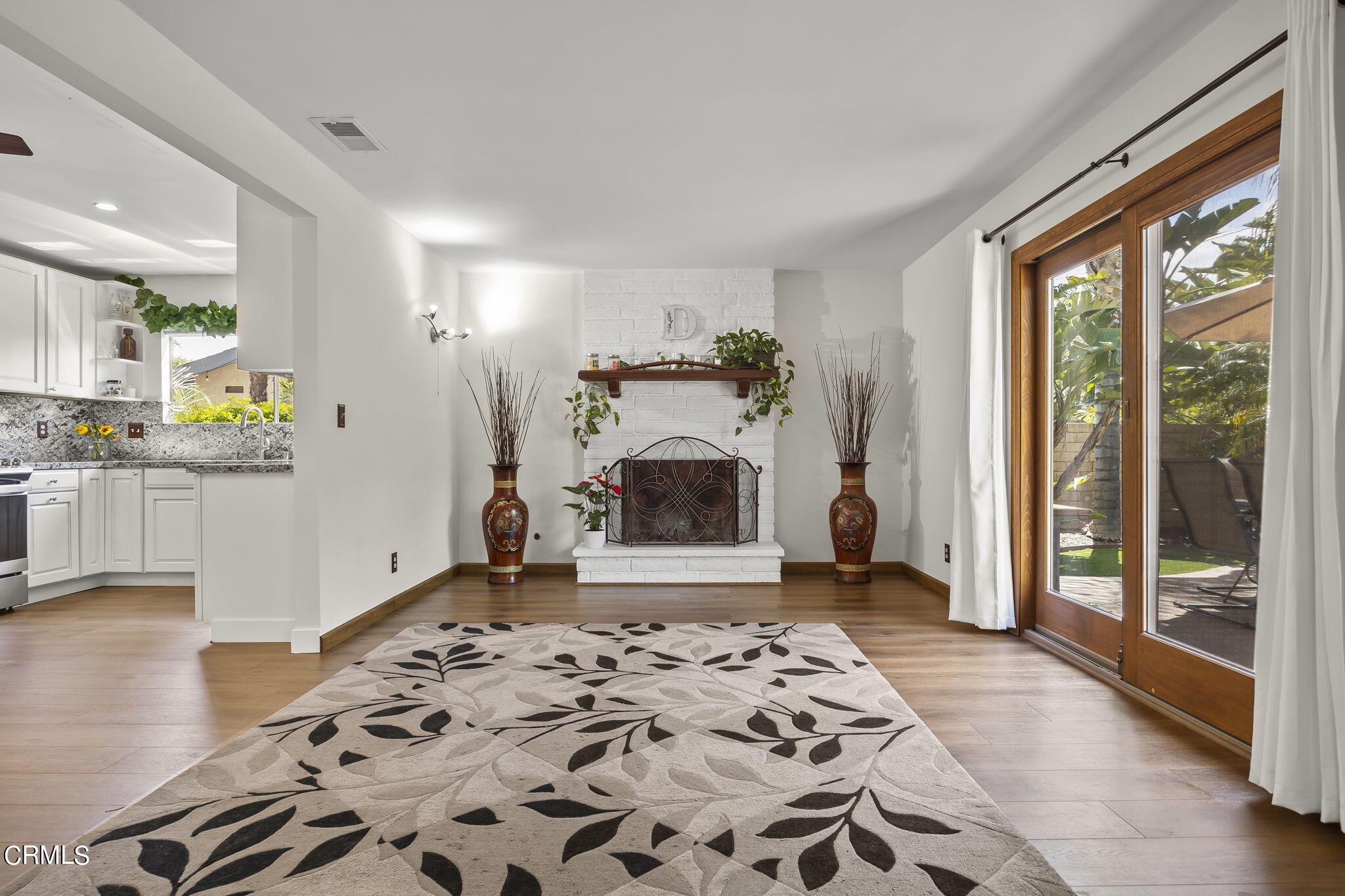 1162 Tico Road Ojai, CA 93023 - Photo 8 of 53 a bedroom with a bed and a fireplace