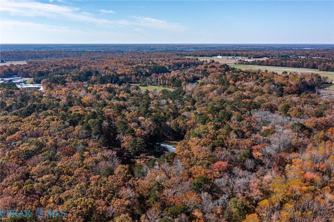 278 Regent Road Hartfield, VA 23071 - Photo 44 of 49 Aerial overview of property's location with a heavily wooded area