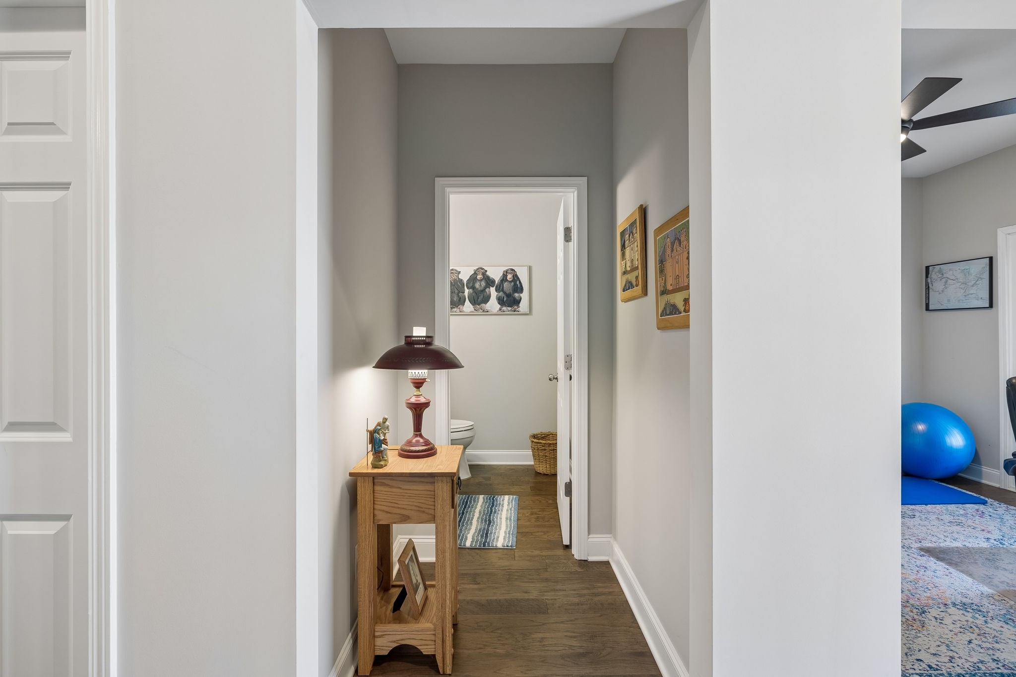 1017 Violet Street Spring Hill, TN 37174 - Photo 19 of 36 a view of a hallway and dining room