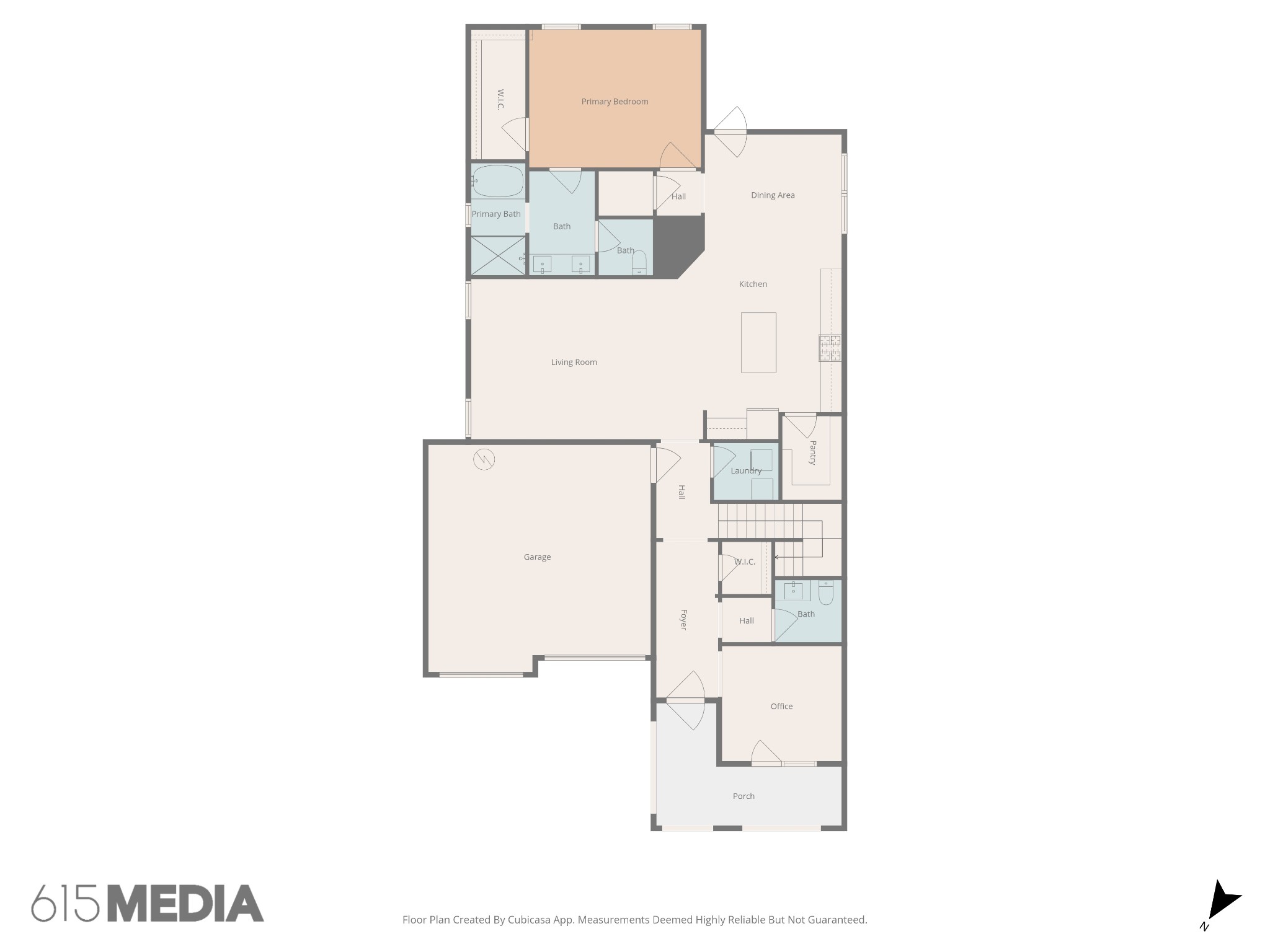 1017 Violet Street Spring Hill, TN 37174 - Photo 35 of 36 a picture of a floor plan