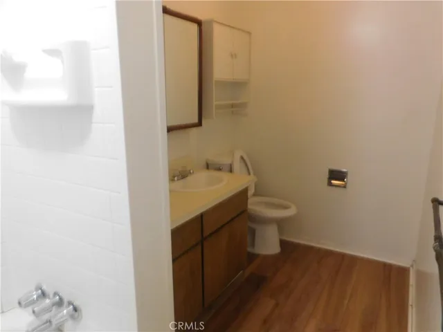 a bathroom with a sink and a toilet