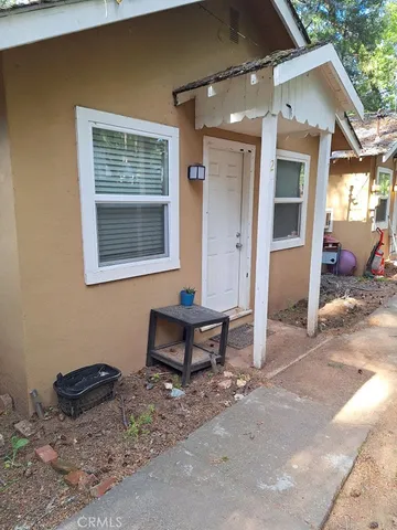 a outdoor space view with a sitting space