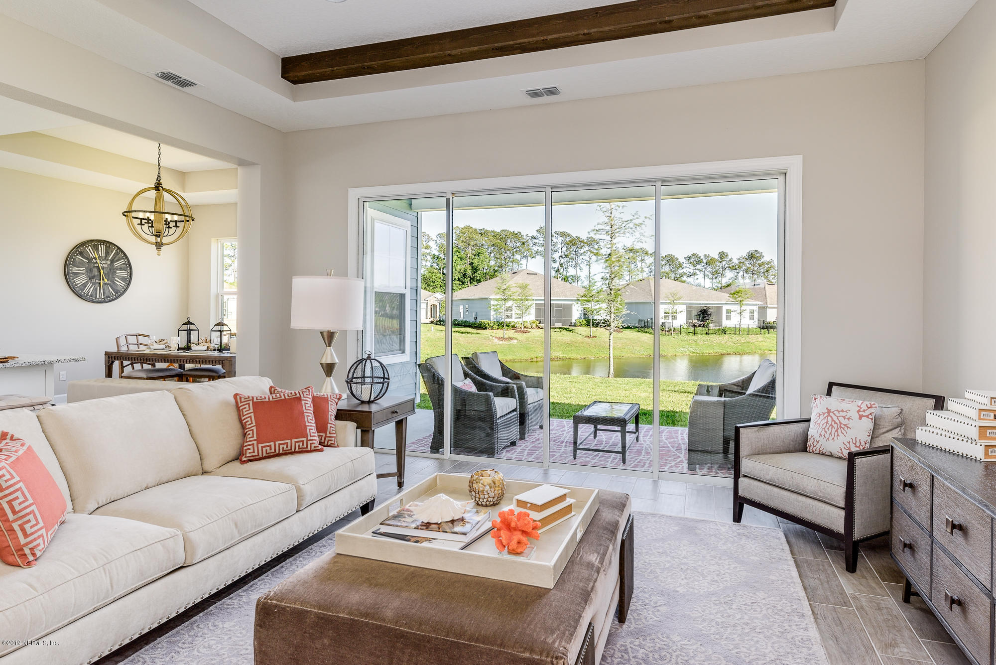 71 Lansing Court St. Augustine, FL 32092 - Photo 15 of 49 a living room with furniture and a large window