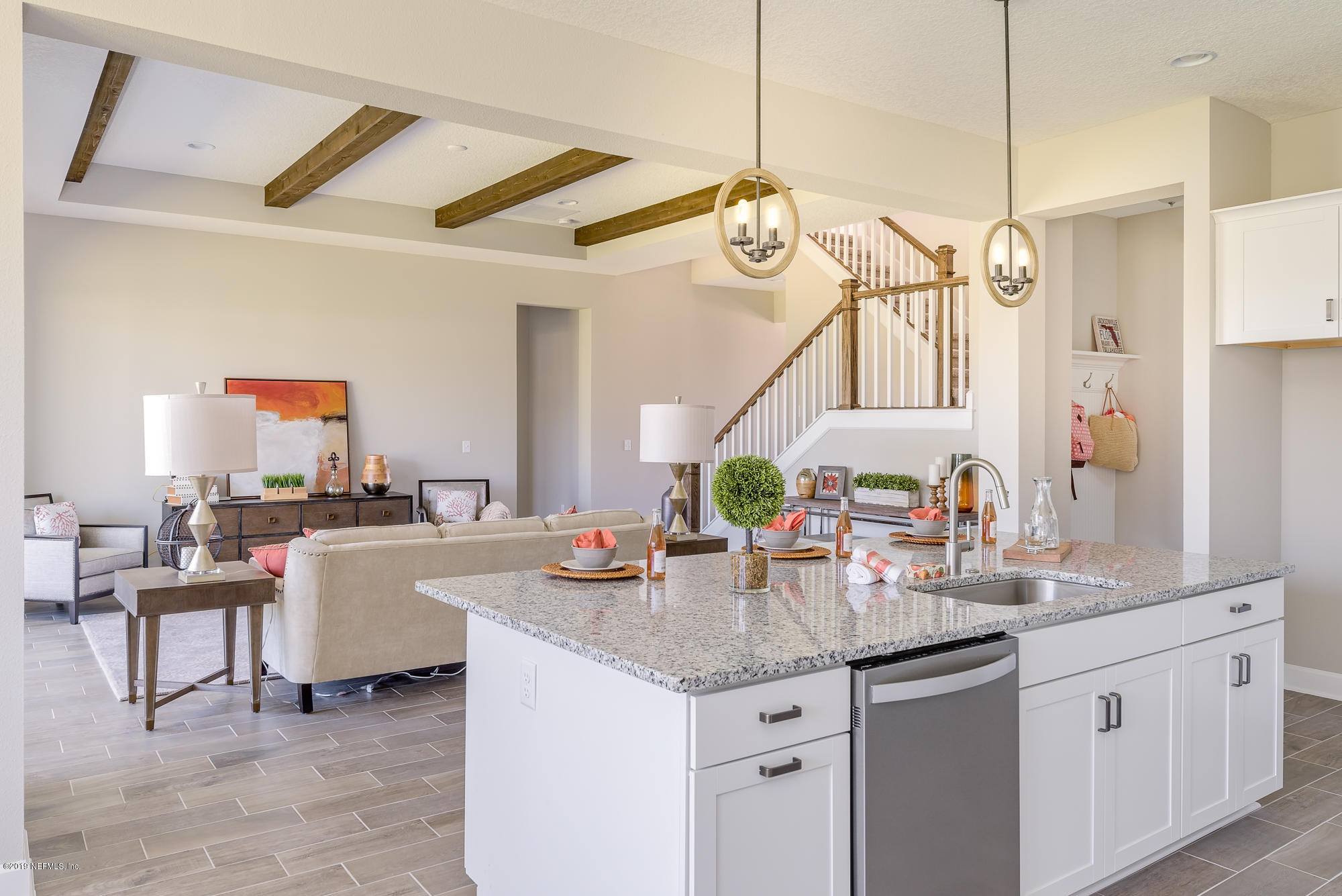 71 Lansing Court St. Augustine, FL 32092 - Photo 23 of 49 a kitchen with a sink a counter space appliances and cabinets