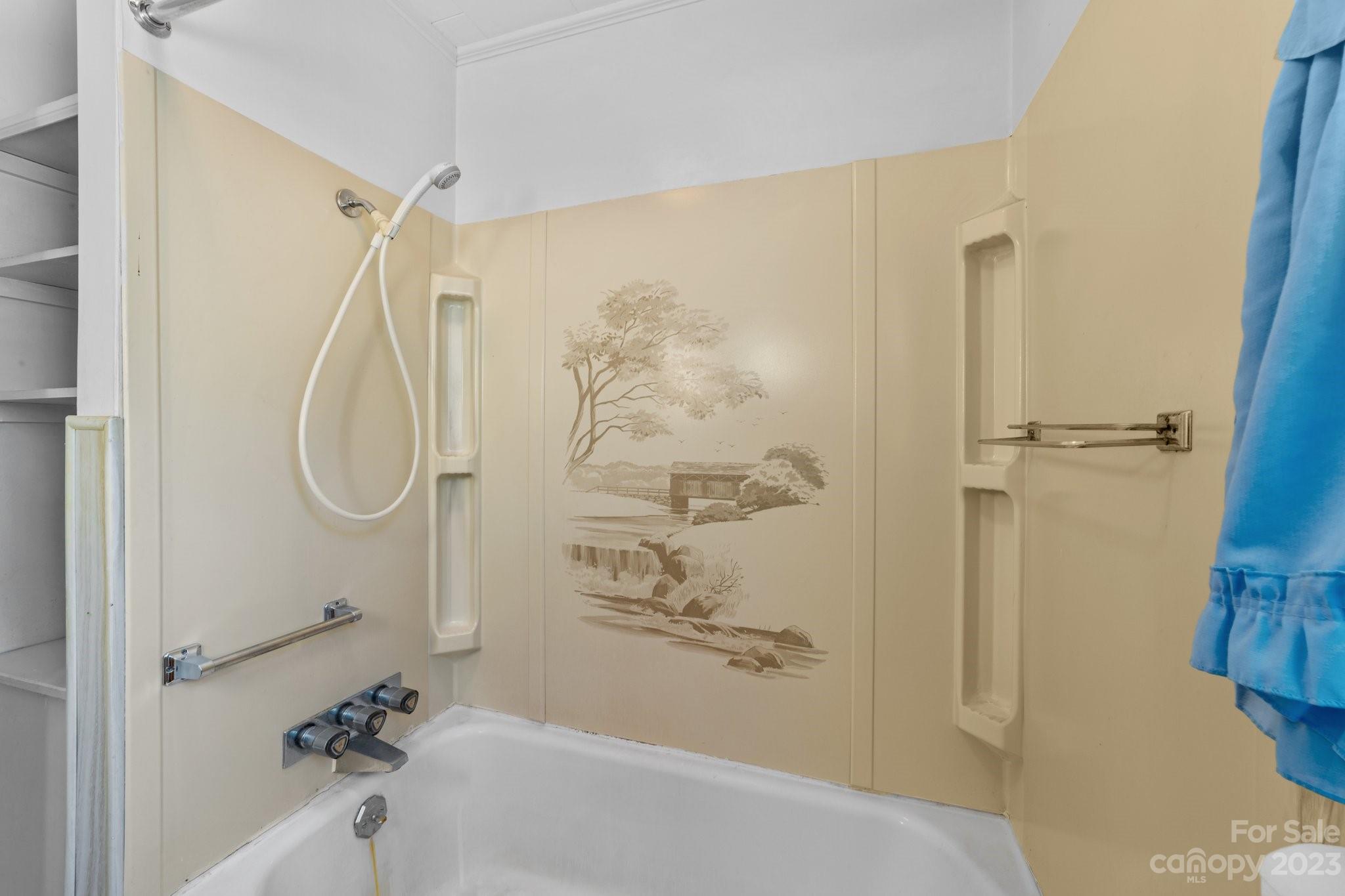820 Thompson Road Salisbury, NC 28147 - Photo 25 of 48 a bathroom with a shower and a tub