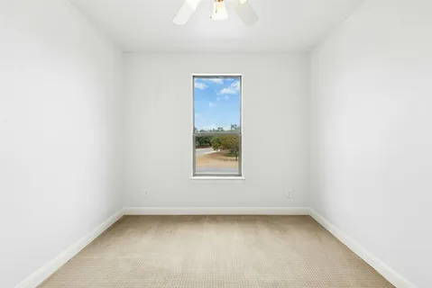 a view of a window in a room