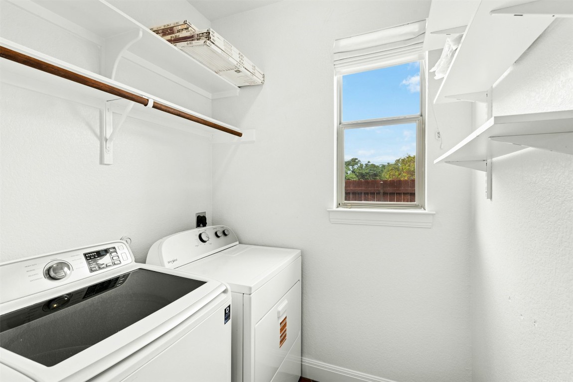 430 Old Fitzhugh Road, Unit 2 Dripping Springs, TX 78620 - Photo 25 of 28 a utility room with dryer and washer