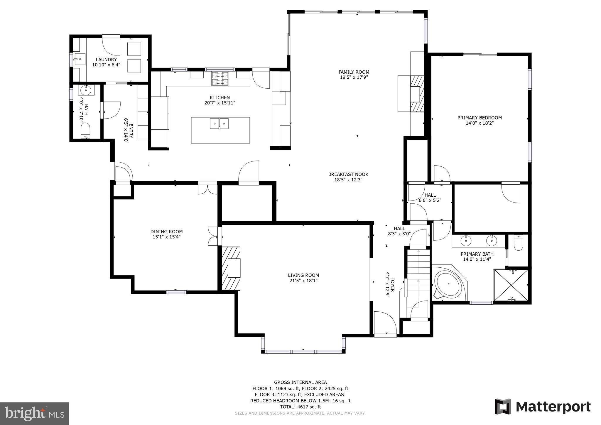 1011 Cloverlea Road Towson, MD 21204 - Photo 79 of 81 Main Level Floor Plan