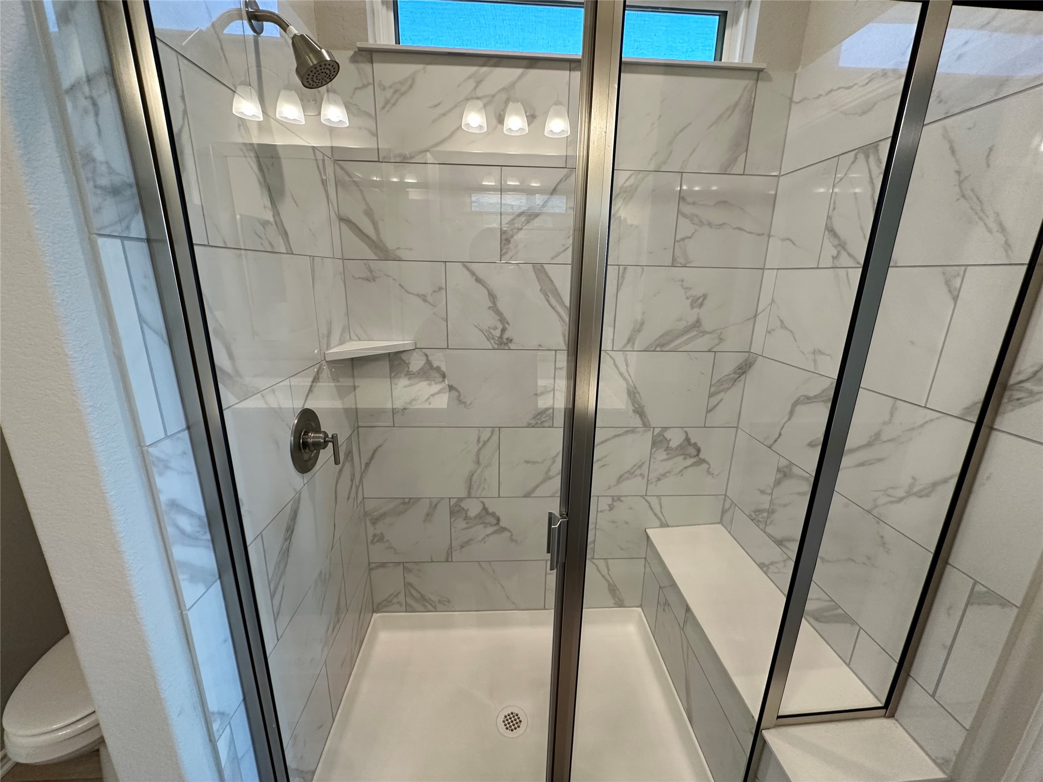 219 Coachsmith Street Georgetown, TX 78633 - Photo 16 of 25 Full bathroom with toilet and a shower stall