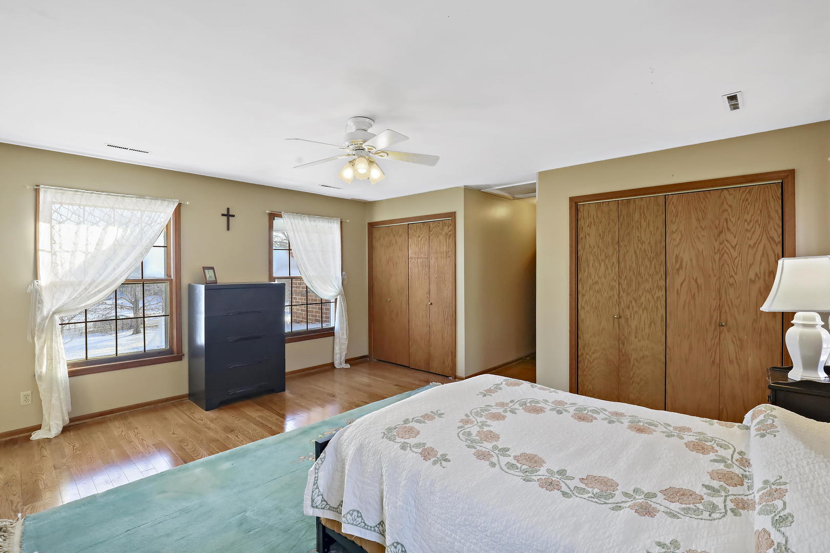 3N118 Howard Road Maple Park, IL 60151 - Photo 15 of 28 a bedroom with a bed dresser and a window